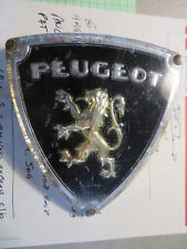 Sigle embleme logo mascotte auto Peugeot 203 204 403 404 calandre capot vintage
