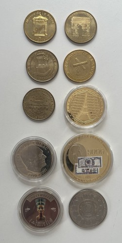 Lot médailles monnaie - lot,