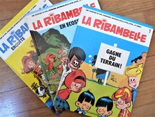 Lot x 3 BD RIBAMBELLE, 2e série/Comme Neuf