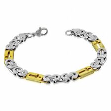 Bracelet homme argenté et