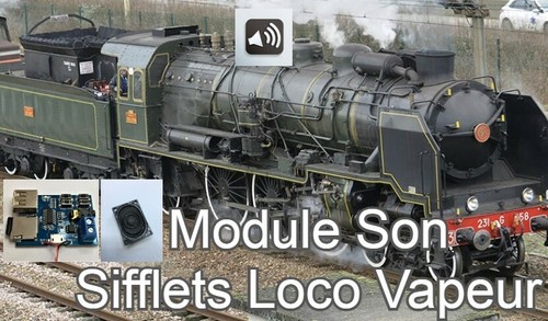 Module sons sifflets et - 2.5w,