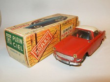 SIMCA PLEIN CIEL ROUGE par NOREV Vintage avec BOITE au 1/43