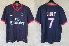 Maillot PSG PARIS SAINT-GERMAIN 2010 GIULY n°7 shirt NIKE jersey camiseta L