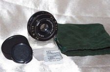 RENDUS UNIQUES, objectif PANCAKE 50mm M42 INDUSTAR_50-2, bouchons et housse TBE