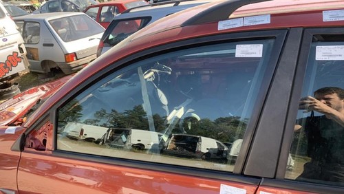 Vitre avant gauche - , renault