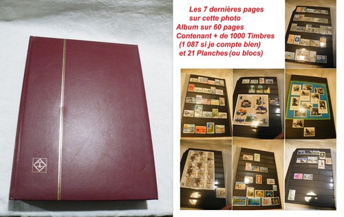 Album timbres comprenant - de,