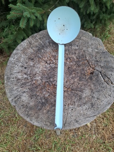 Ancienne louche tôle - louche,, en
