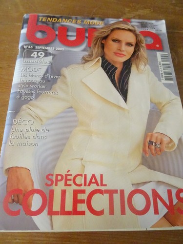 Magazine burda blanc - magazine,