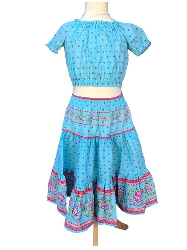 Ensemble top jupe tissu - top, et