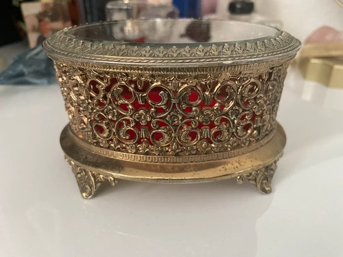 Boîte bijoux vintage - à,