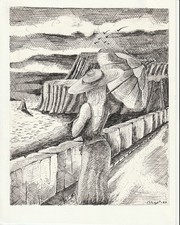 Regard sur la Mer de Rigel Côte Akoun bnf Art price