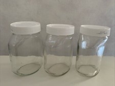 Lot De 3 Gros Pots Nutella Vides H16 cm