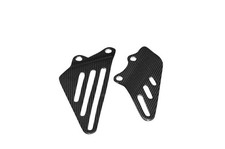 Platines repose-pieds Carbone