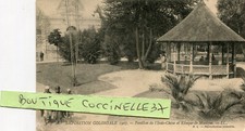 PARIS Exposition Coloniale 1907 Pavillon Indo Chine Kiosque Musique Seins nus