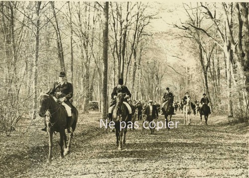 Chantilly 1937 chasse - 1937, à