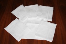 Lot de 6 grandes serviettes de