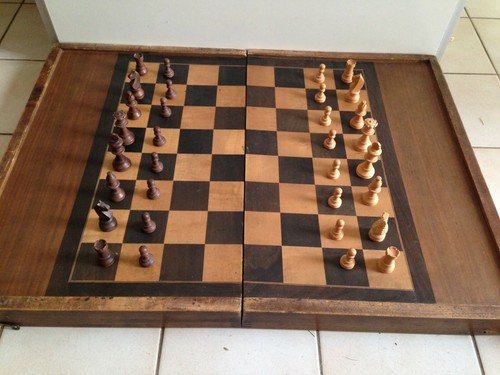 Ancienne grande boite bois - ancienne,