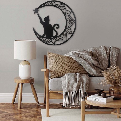 Décor mural lune - décor, bord