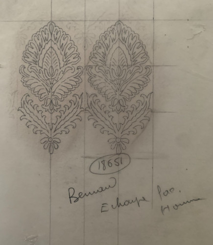 Dessin original motif - original, de
