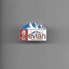 PINS - EAU EVIAN : DEPT. 74 ALPES SAVOIE ( FRANCE ) BOUTEILLE BOTTLE WATER AQUA