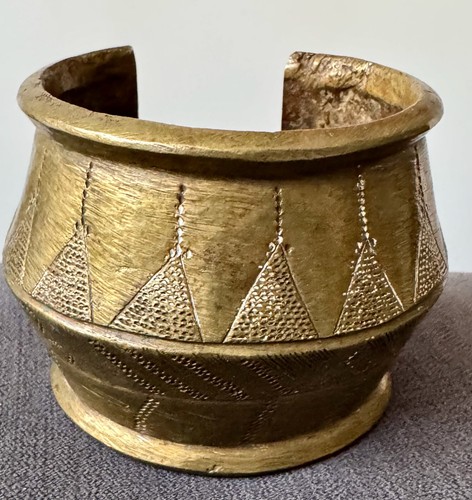 Ancien bracelet esclave bronze - esclave,