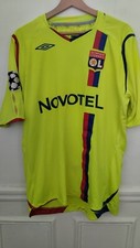 maillot OL porte en matche ligue des champion 2008-2009 Par 04 Boumsong 