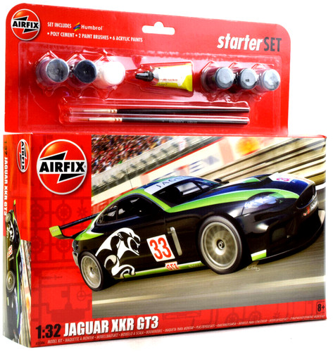 Airfix set jaguar xkr gt3 - jaguar,