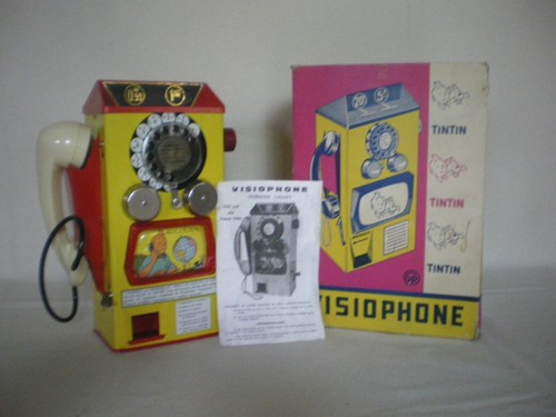 Tintin visiophone très rare - tintin, :