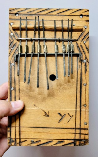 African kalimba thumb - african,