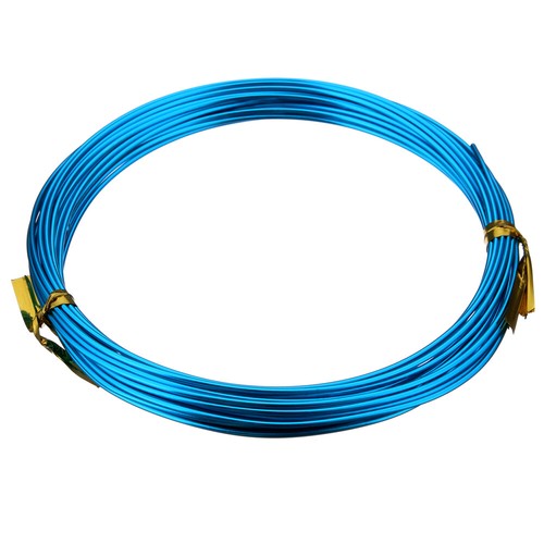 Fil aluminium 5mm couleur - 5m, 1,5mm