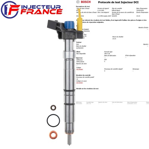 0445116035 bosch injecteur - bosch,