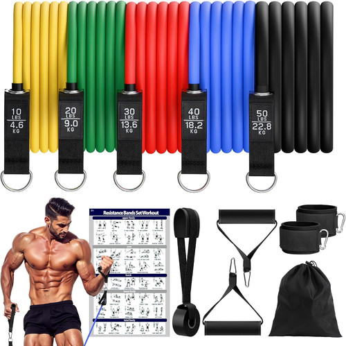 Kit elastique musculation - elastique,