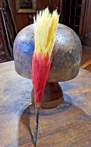 Plumet jaune rouge pour - plumet,