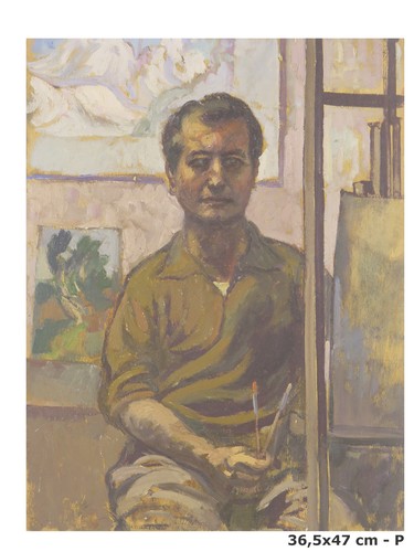 Tableau autoportrait - autoportrait, du