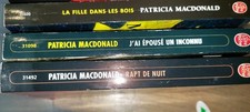 LOT 3 Livres PATRICIA MACDONALD roman livre policier thriller