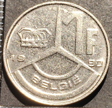 1 franc Baudouin Ier 1990 Belgique Belgium en néerlandais - 565703 coin
