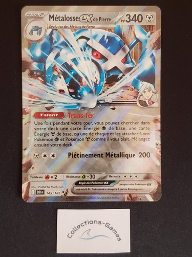Carte pokémon métalosse - pokémon, ex