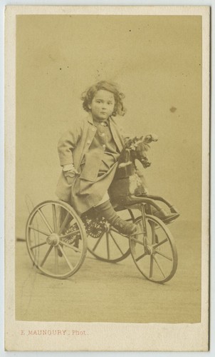 Cdv circa 1865 maunoury - cdv,