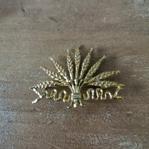 Broche vintage épi blé - broche,