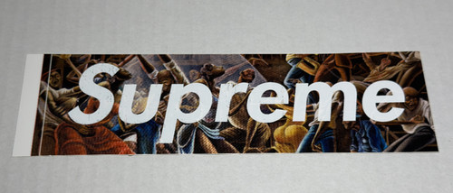 Supreme ernie barnes - ernie, logo