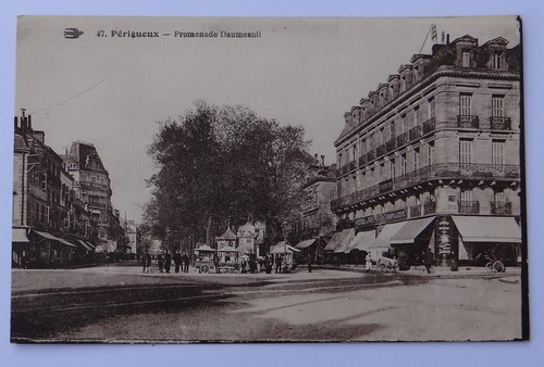 Cpa perigueux promenade - perigueux,