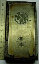 Plaque Imprimerie horloge