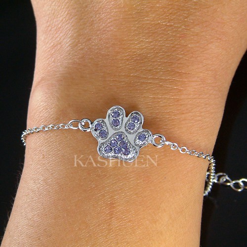 Bracelet empreinte patte - À, de