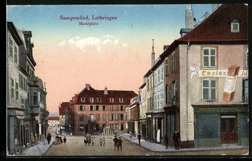 Cpa saargemünd lothringen - cpa, /lothringen