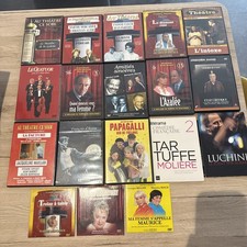 LOT DE 18  DVD Pièce De Théâtre / Ce Soir