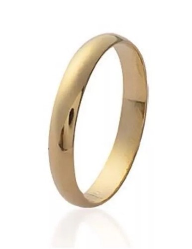 Bague alliance lisse plaqué - bague,