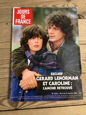 Jours de France 1410 09/01/1982 Lenorman Julio Igesias Miss France Cardin Kiraz