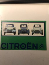 CITROEN brochure Dyane 4 et 6 / 2CV  / Break AMI 6
