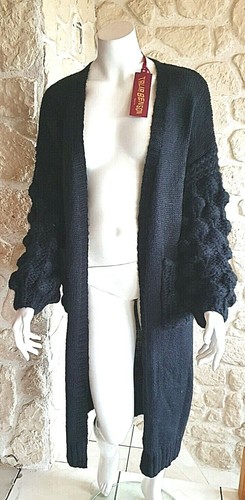 Veste longue noire neuf talia - noire,