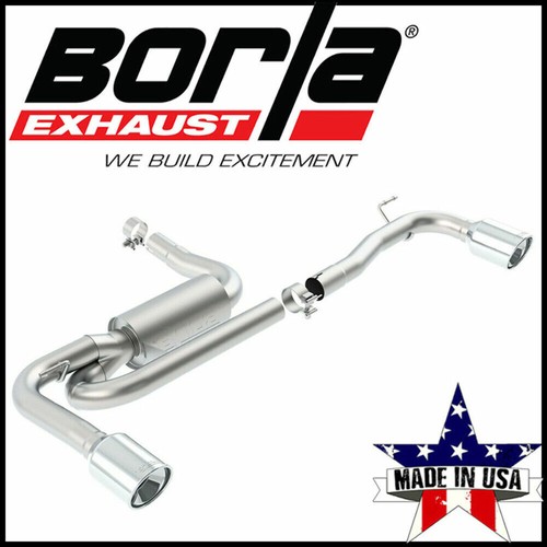 Borla type axle - s-type, exhaust